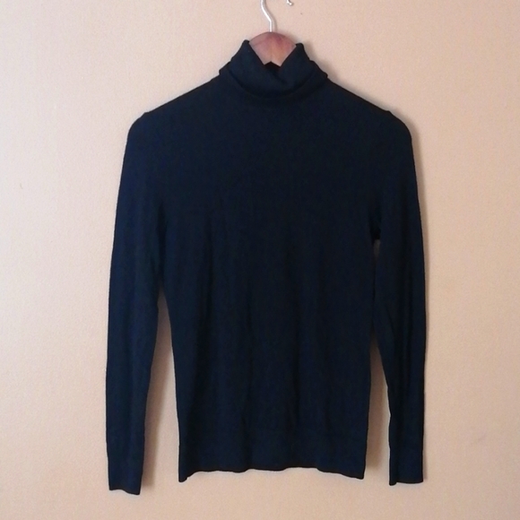 NEW Lord & Taylor Merino Wool Turtleneck Top - Picture 2 of 7